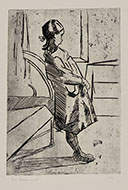 BAMBINA IN PIEDI
